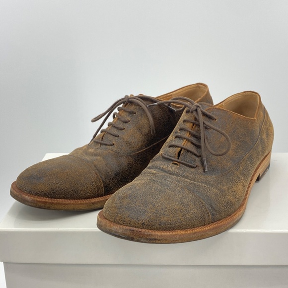 Margiela Distressed Leather Derby main image 4